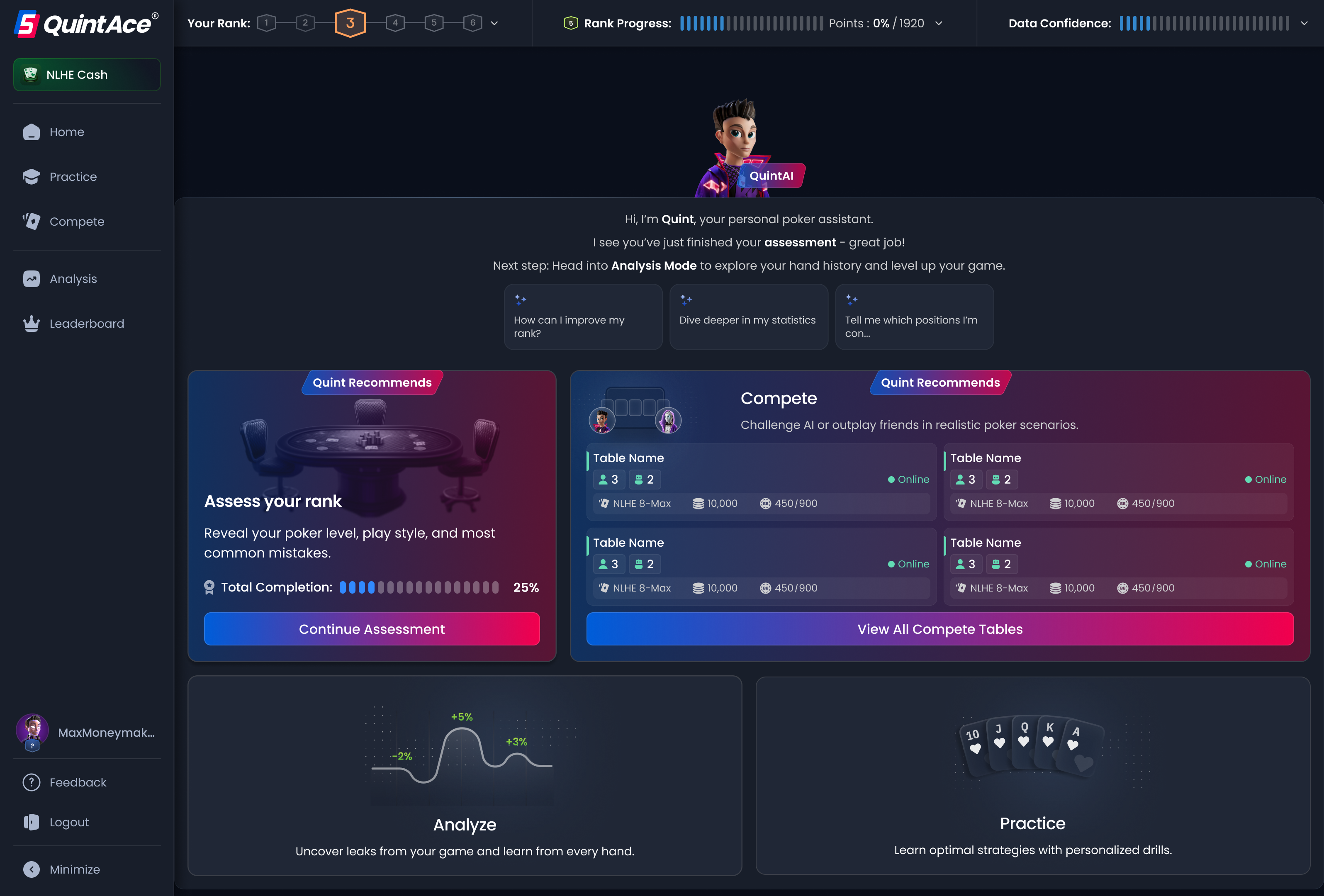 QuintAce — The AI Poker Coach